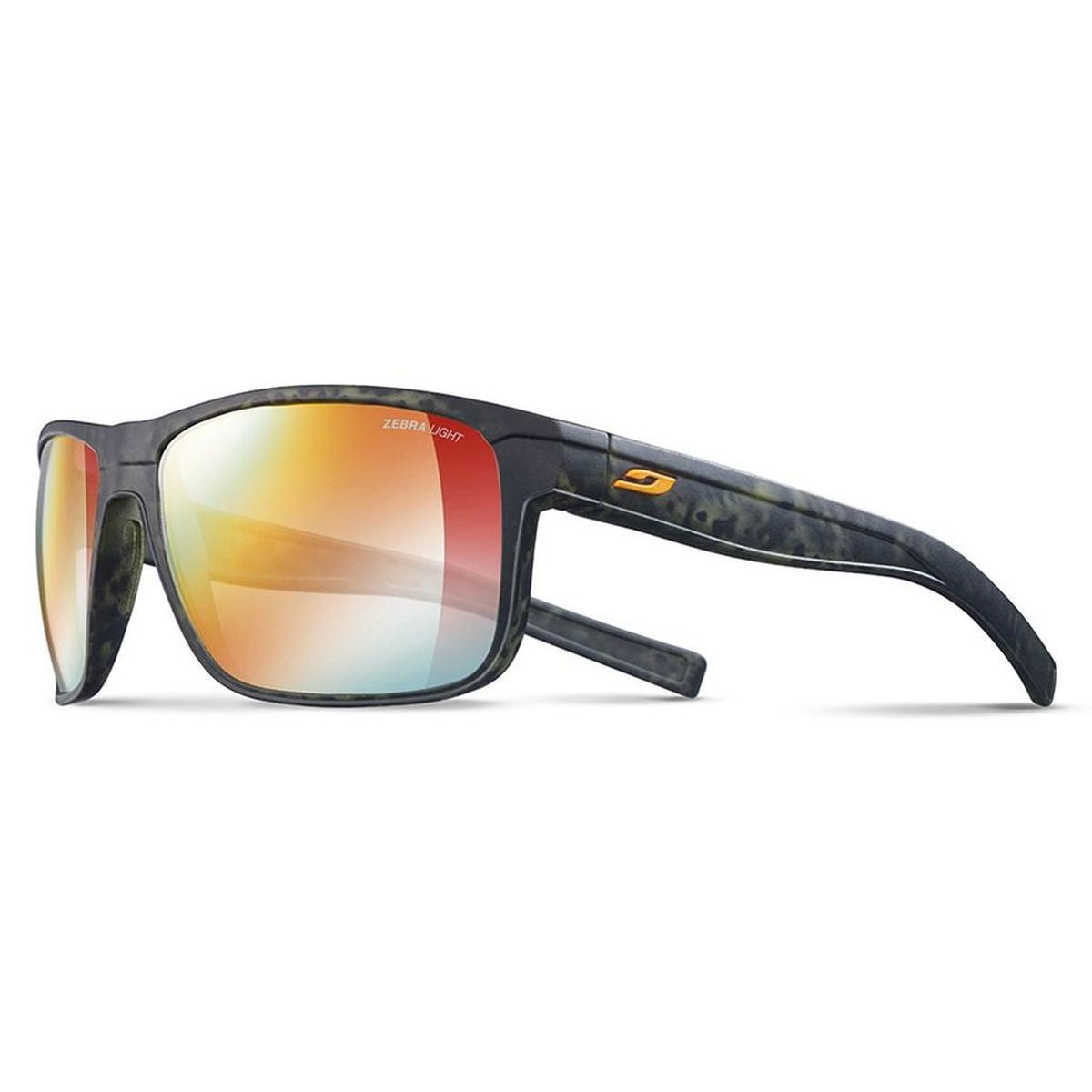 Julbo RENEGADE Sunglasses J4993354 in Camo with a REACTIV 1-3 LA lens