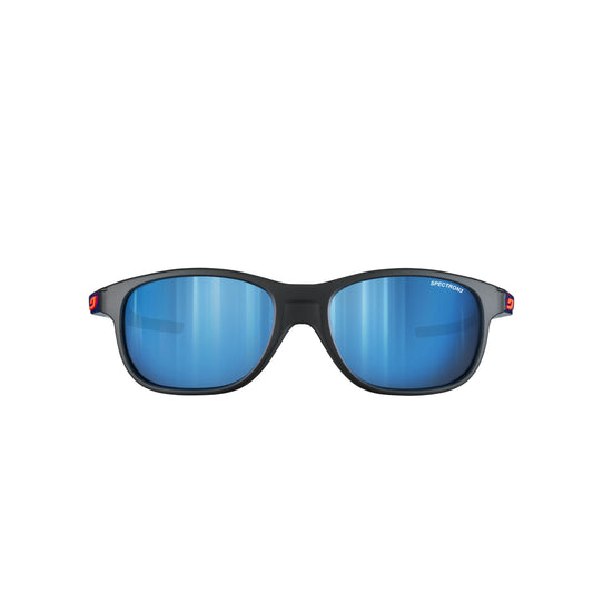 Julbo ARCADE Sunglasses J5561122 in Black Mat - Shiny Blue Translucide with a SPECTRON 3 Smoke lens
