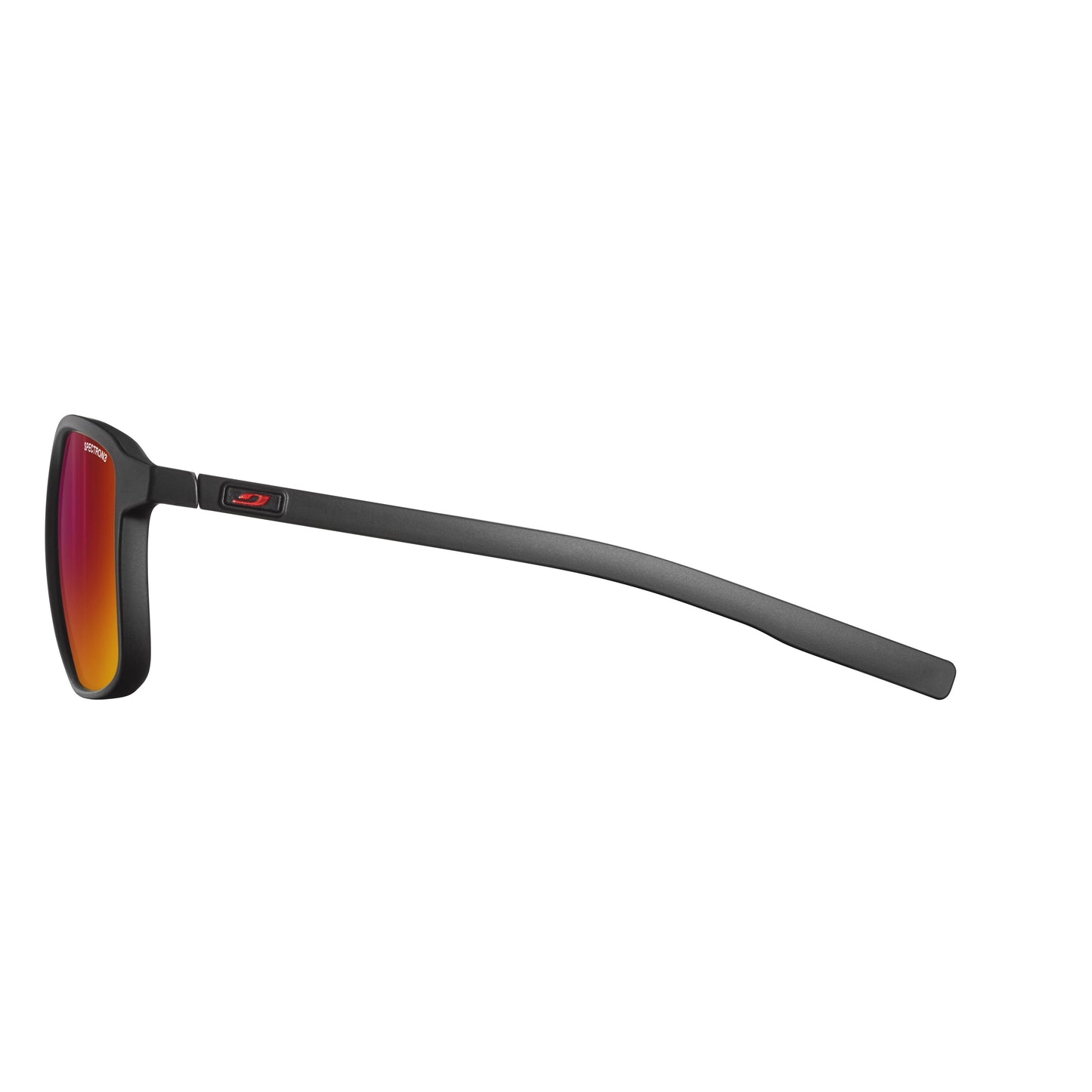Julbo CREEK Sunglasses J5711114 in Black - Red with a SPECTRON 3 Smoke lens
