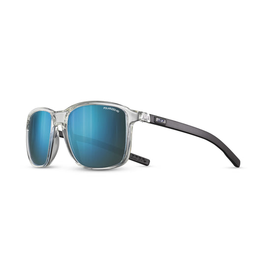 Julbo CREEK Sunglasses J5719675 in Crystal - Black with a SPECTRON 3 HD POLARIZED Green lens