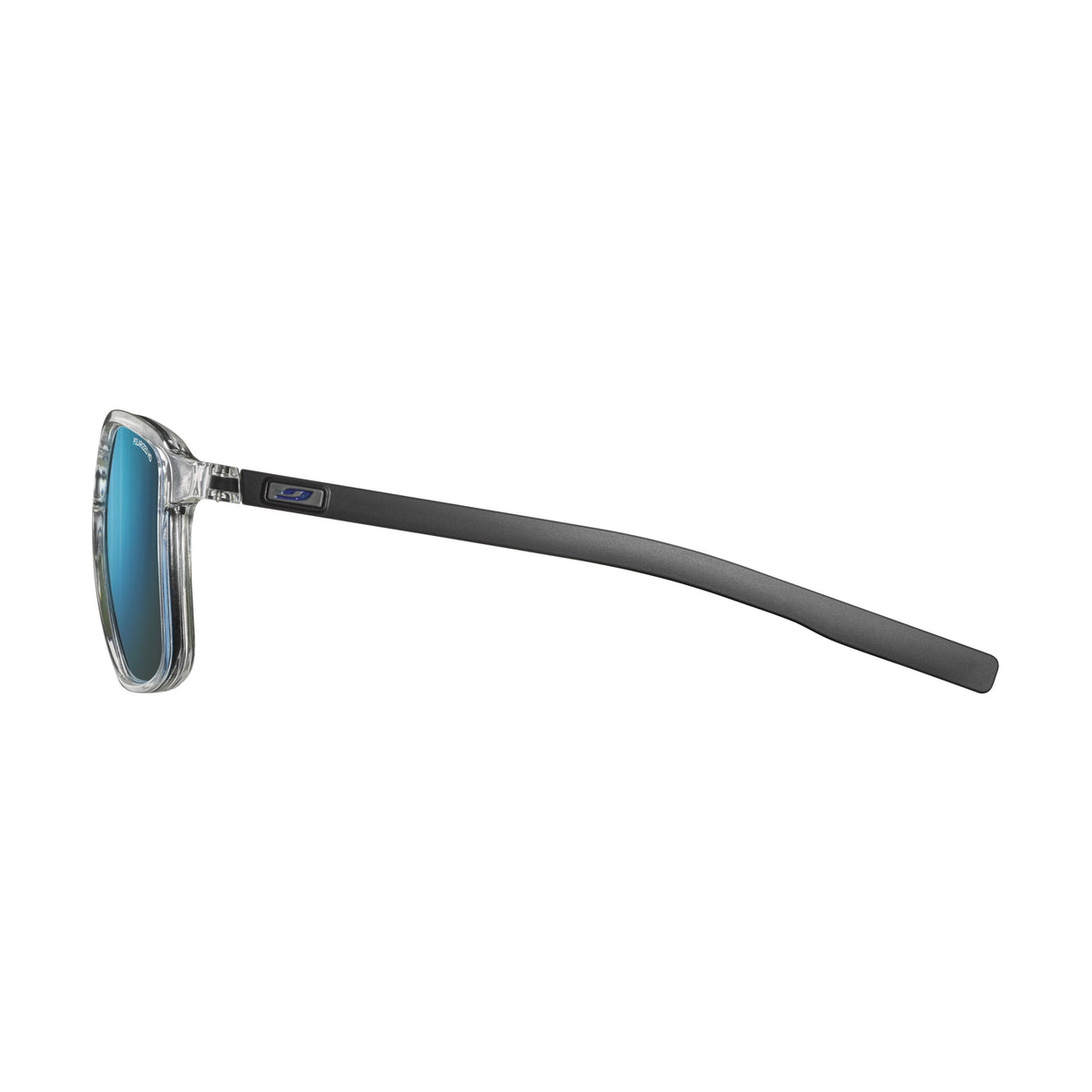 Julbo CREEK Sunglasses J5719675 in Crystal - Black with a SPECTRON 3 HD POLARIZED Green lens