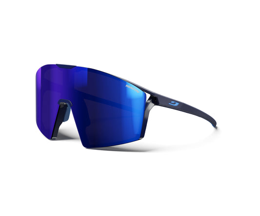 Julbo EDGE Sunglasses J5623432 in Matt Blue with a REACTIV 1-3 High Contrast Lens