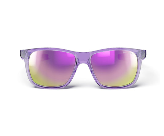 Julbo Elwood Sunglasses J5841126 in Glossy-Violet-Matt with a SPECTRON 3 Brown lens