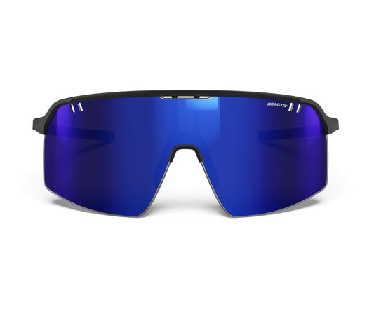 Julbo Intensity Sunglasses J5903414 in Matt-Black with a REACTIV 1-3 High Contrast Lens