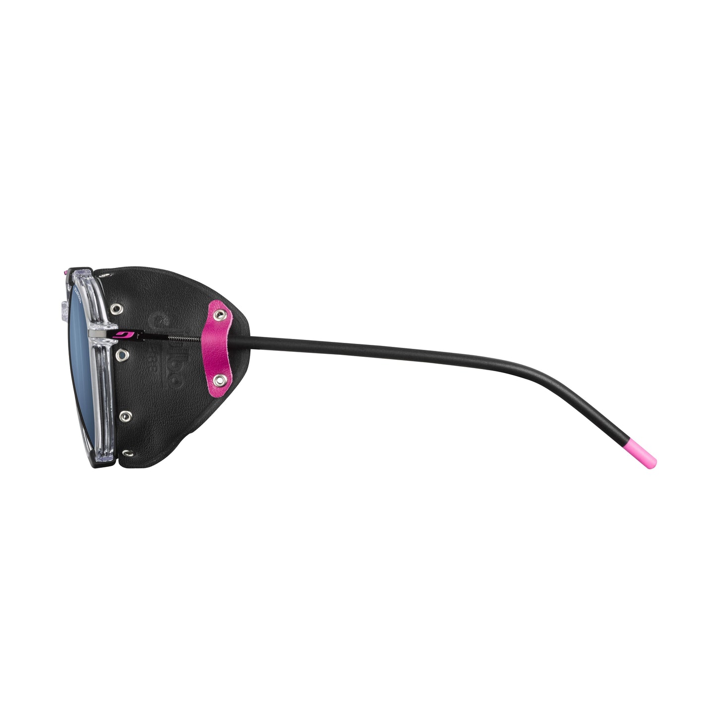 Julbo LEGACY Sunglasses J5649075 in Cristal - Shields Pink with a SPECTRON 3 POLARIZED Smoke lens