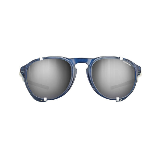 Julbo MILLENIUM Sunglasses J5771212 in Shiny-White Trans Blue with a SPECTRON 4 Brown lens