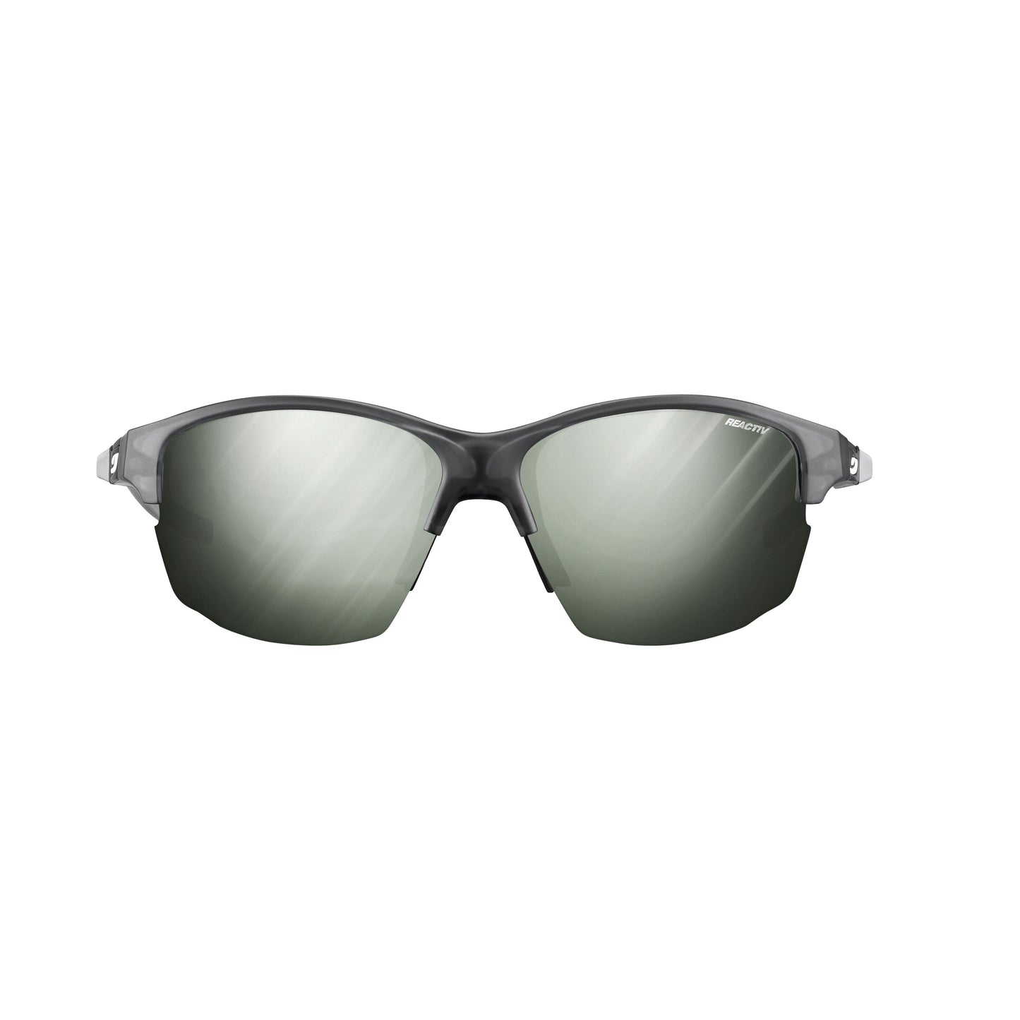 Julbo SPLIT Sunglasses J5517814 in Black - Grey with a REACTIV 1-3 GLARE CONTROL Pink lens