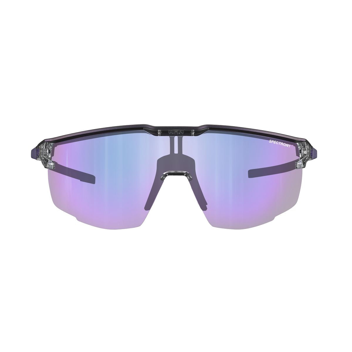 Julbo ULTIMATE Sunglasses J5461022 in Grey Translucent - Purple with a SPECTRON 1HD lens