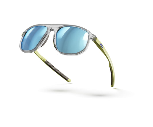 Julbo Ward Sunglasses J5869627 in Grey-Trans-Brown with a SPECTRON 3 HD POLARIZED Green lens