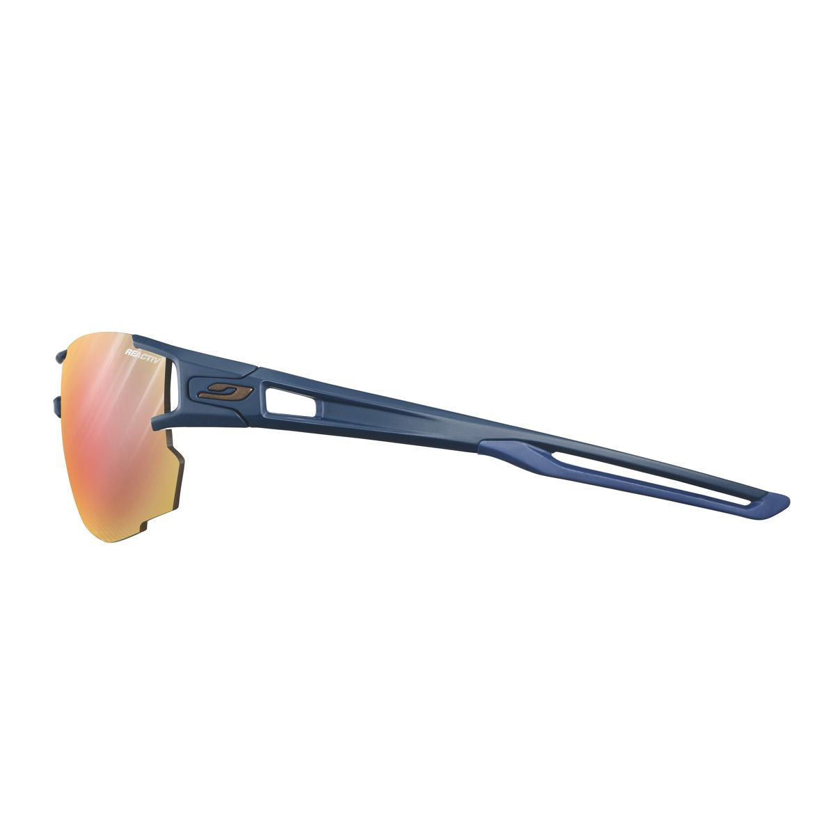 Julbo AEROLITE Sunglasses J4963812 in Blue -Blue with a REACTIV 1-3 Light Amplifier Lens