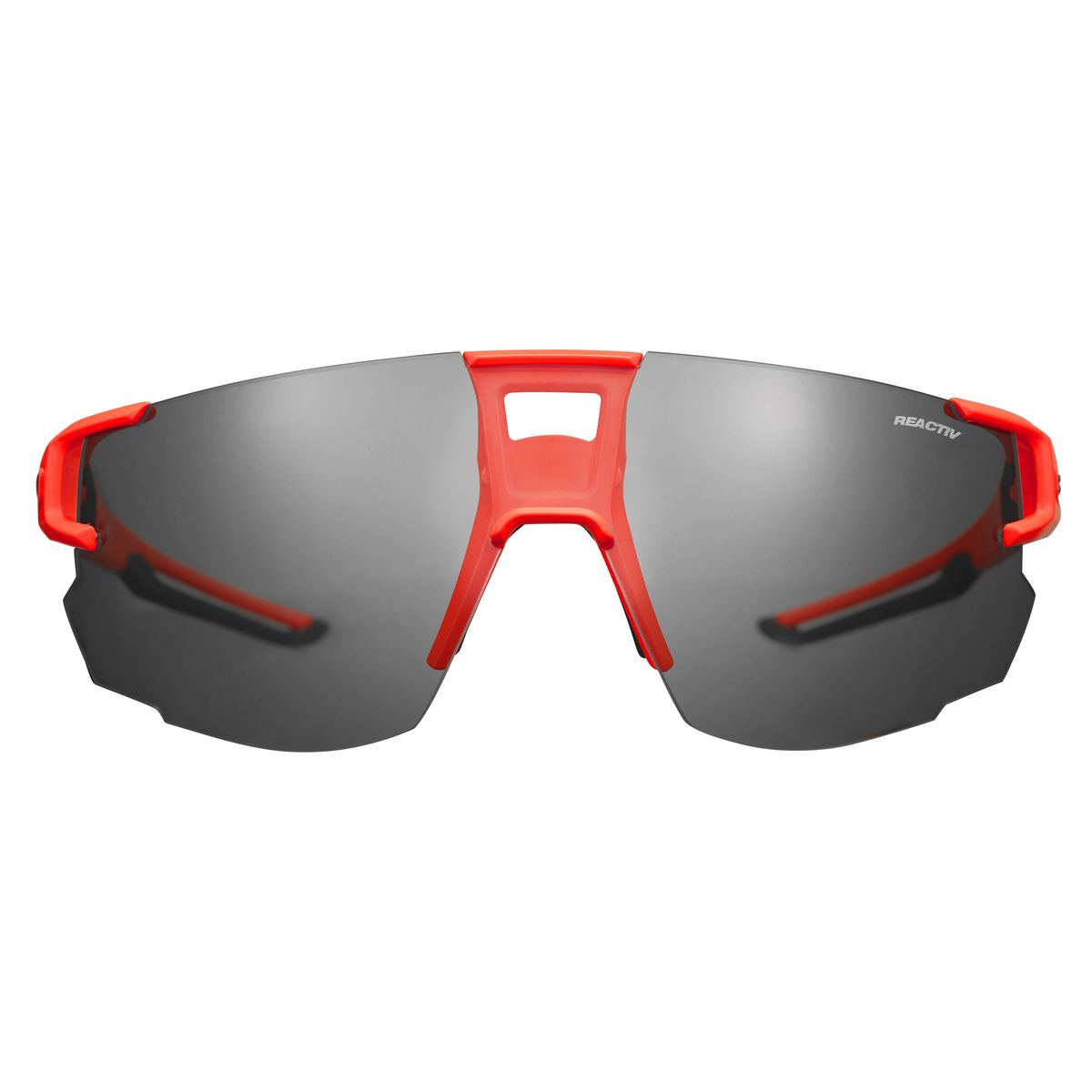 Julbo AEROSPEED Sunglasses J5024013 in Orange Neon with a REACTIV 0-3 lens