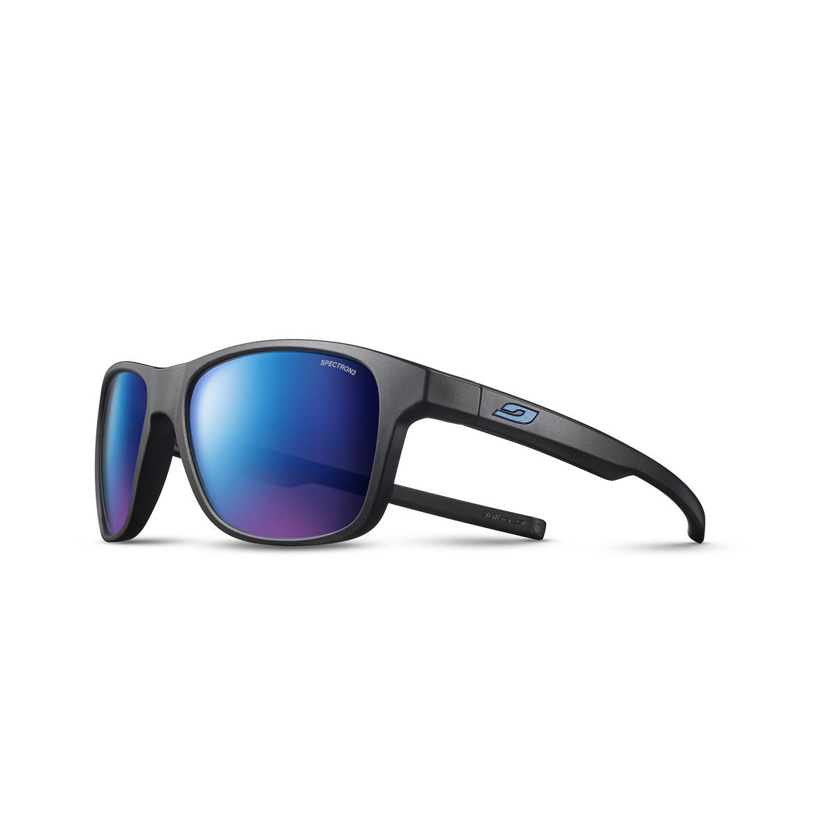 Julbo CRUISER Sunglasses J5221122 in Mat Black - Blue with a SPECTRON 3 SMOKE lens