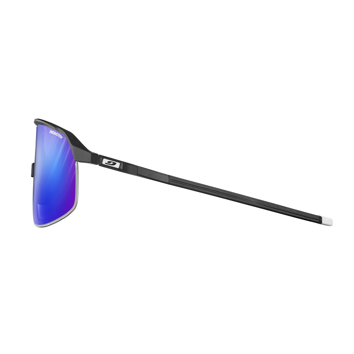 Julbo DENSITY Sunglasses J5613414 in Black - Black with a REACTIV 1-3 High Contrast Lens