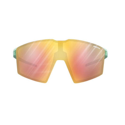 Julbo EDGE Sunglasses J5623816 in Matte Mint with a REACTIV 1-3 Light Amplifier Lens