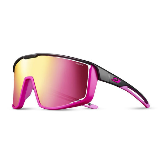 Julbo FURY Sunglasses J5311123 in Black-Pink with a SPECTRON 3 Smoke lens