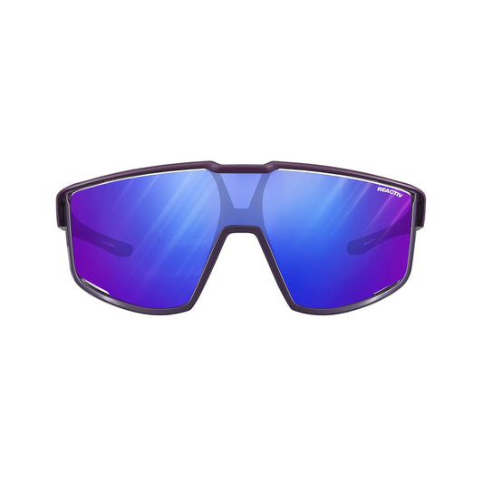 Julbo FURY Sunglasses J5313418 in Purple - Grey with a REACTIV 1-3 High Contrast Lens