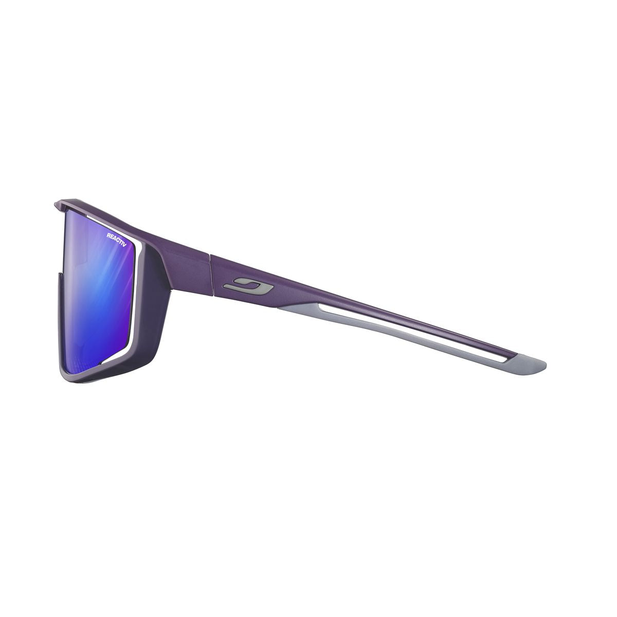 Julbo FURY Sunglasses J5313418 in Purple - Grey with a REACTIV 1-3 High Contrast Lens