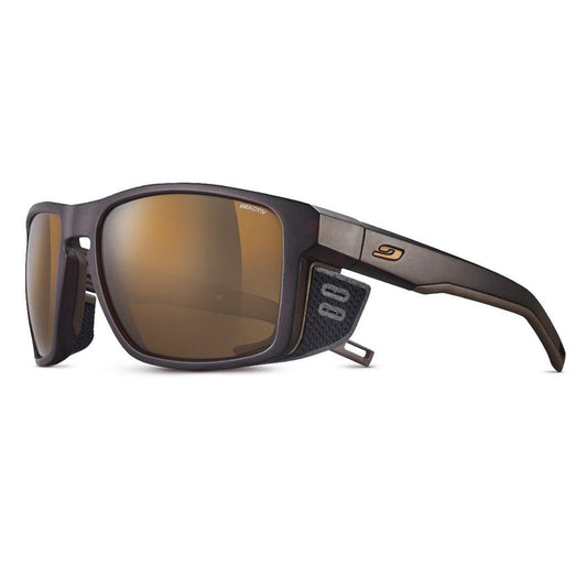 Julbo SHIELD Sunglasses J5065051 in Brown with a REACTIV 2-4 POLARIZED lens