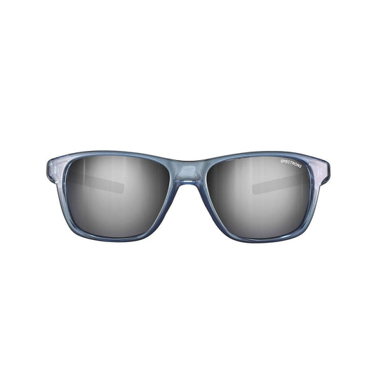 Julbo LOUNGE Sunglasses J5481112 in Shiny Translucent Blue - Mat Blue with a SPECTRON 3 SMOKE lens
