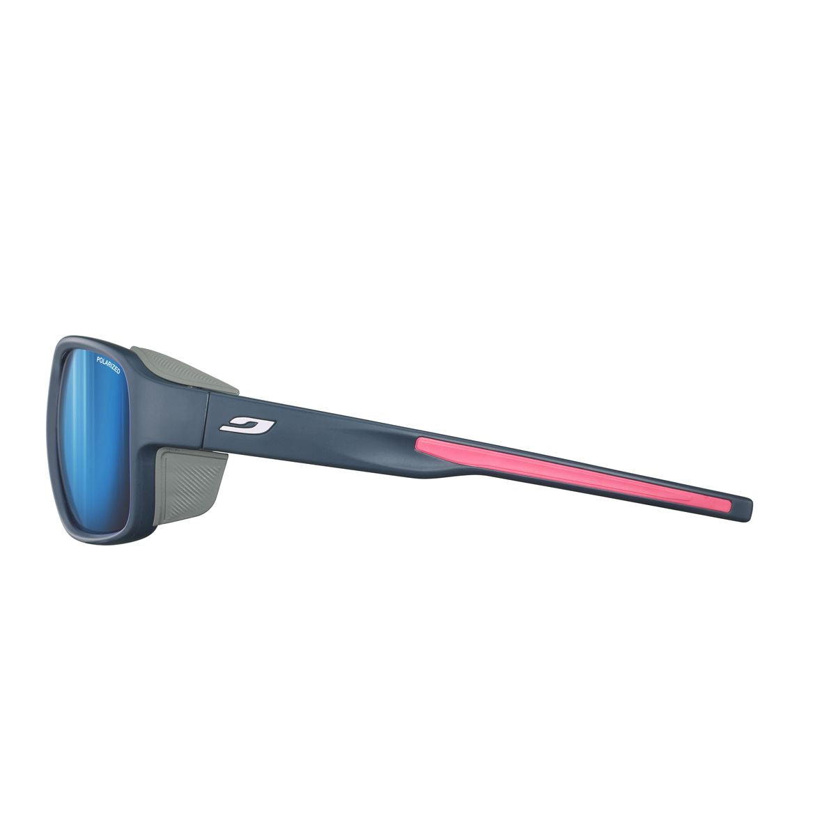 Julbo MONTEROSA 2 Sunglasses J5429412 in Blue - Pink - White with a SPECTRON 3 POLARIZED BROWN lens