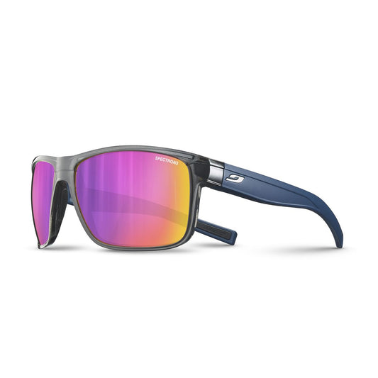 Julbo RENEGADE Sunglasses J4991128 in Translucide Black - Blue with a SPECTRON 3 Brown lens