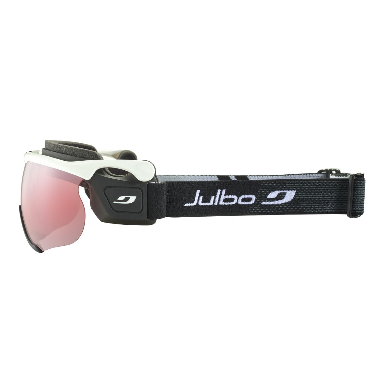 Julbo SNIPER EVO M Nordic Visor J69120101 in White - Black - White Colour with a SPECTRON 3-2-0 lens