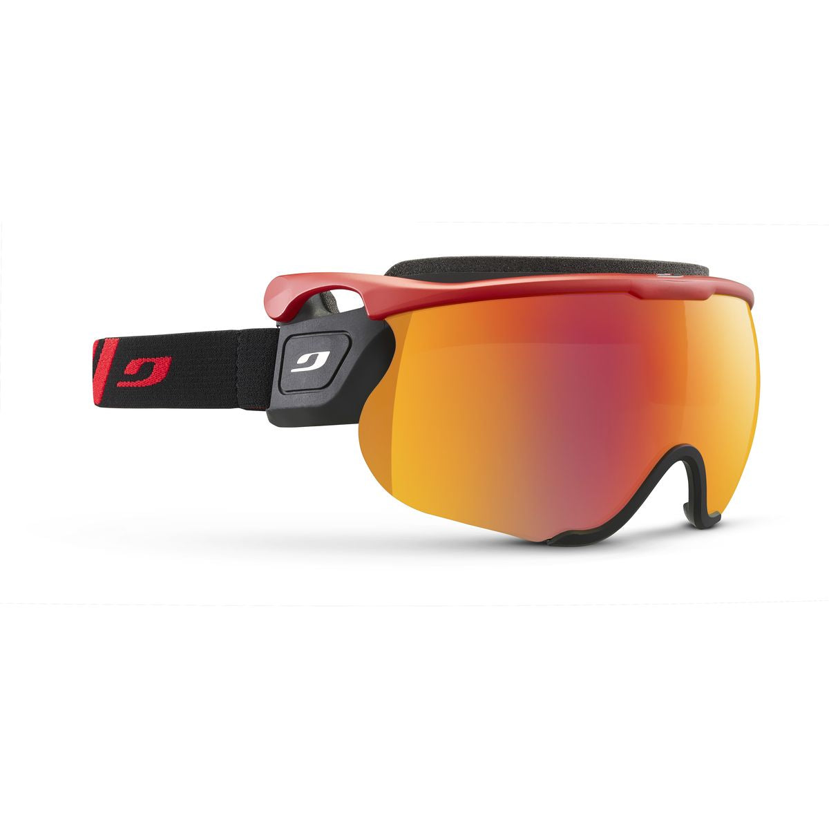 Julbo SNIPER EVO L Nordic Visor J69212131 in Black - Red Colour with a SPECTRON 2 RED lens