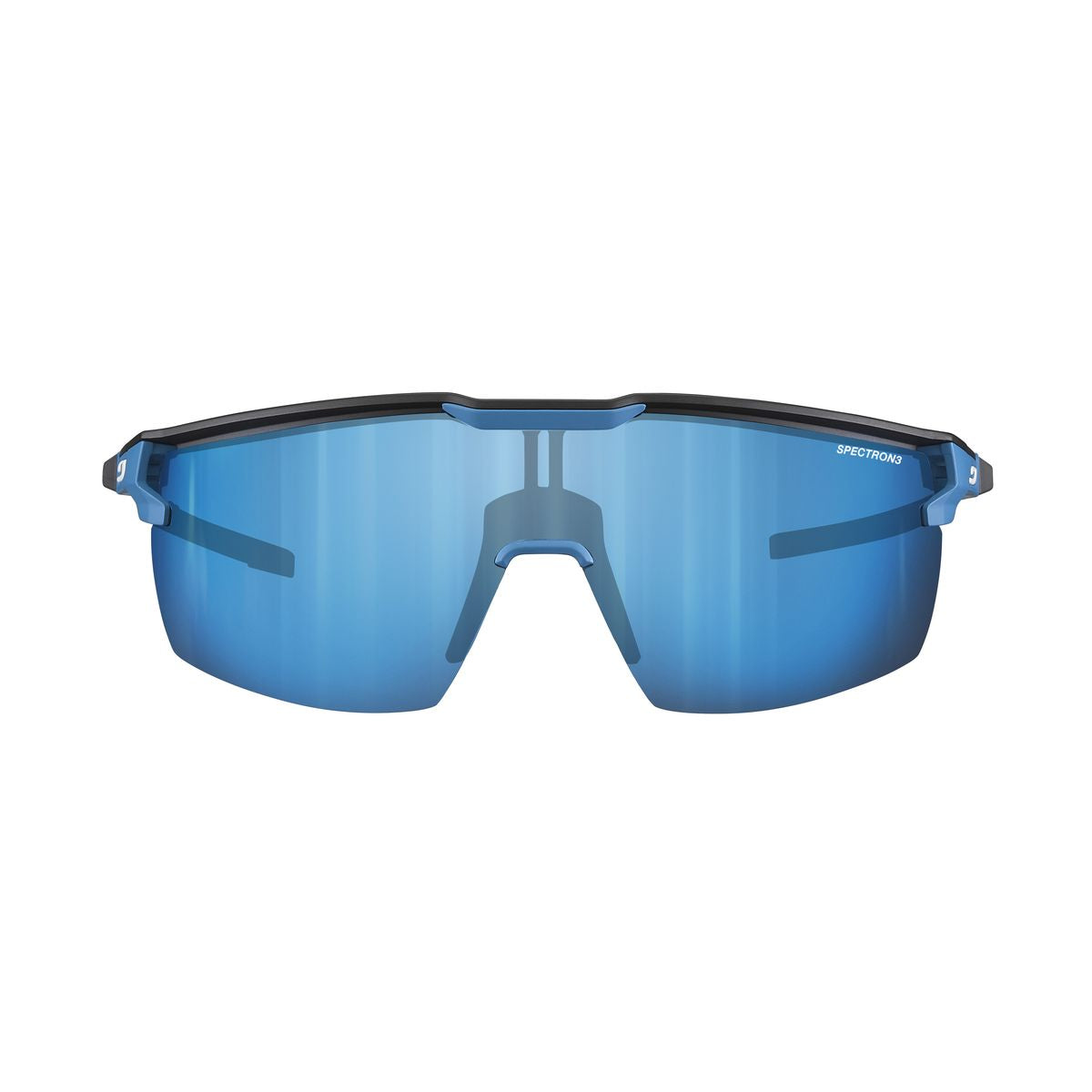 Julbo ULTIMATE Sunglasses J5461132 in Blue - White - Black with a SPECTRON 3 Smoke lens