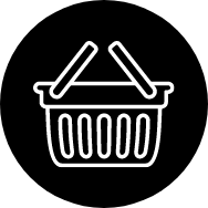 Shopping bag icon