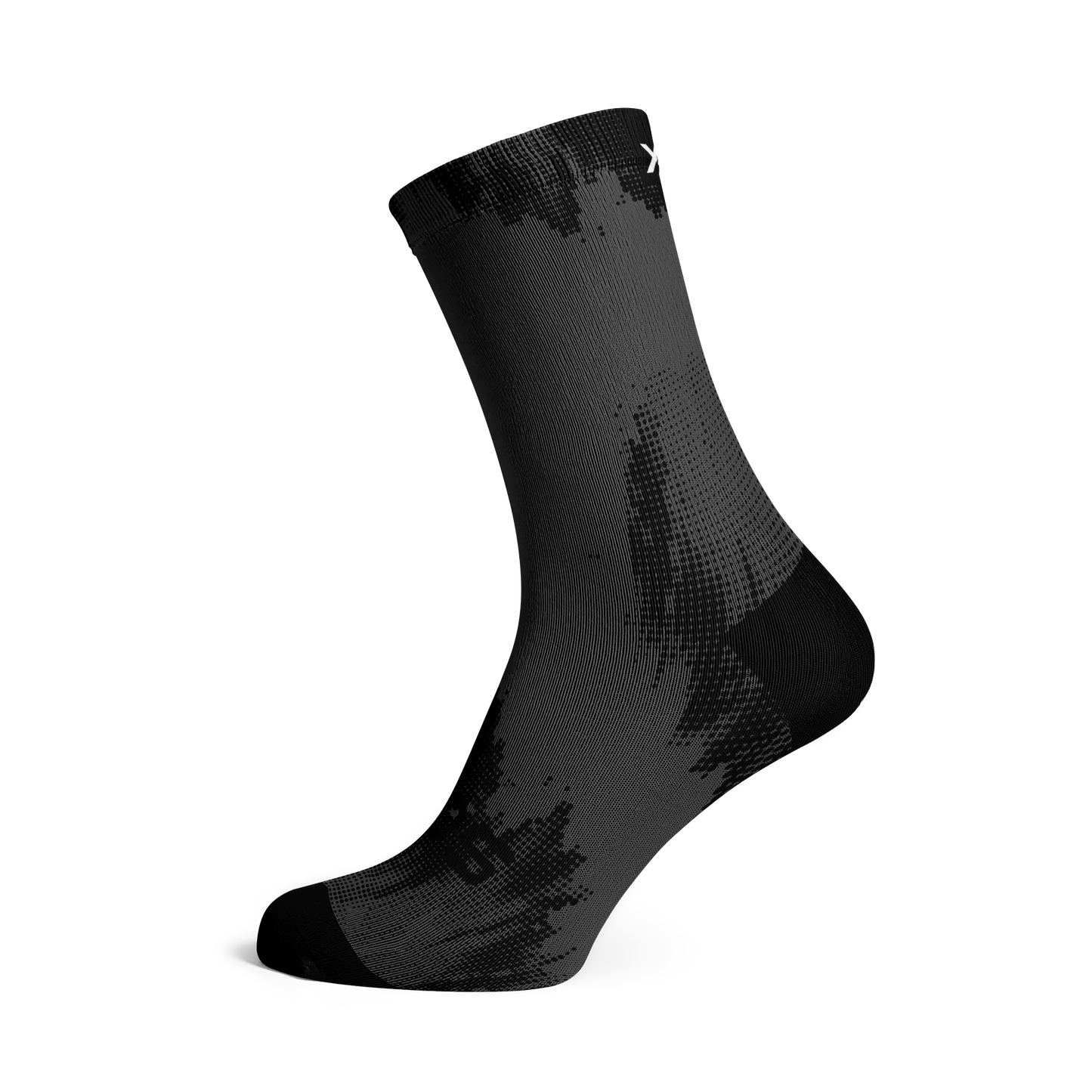 Chaussettes mi-mollet - Noir-gravier