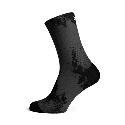 Chaussettes mi-mollet - Noir-gravier