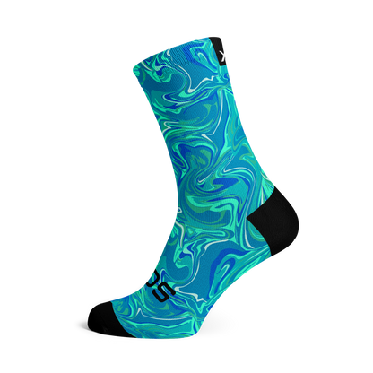 Marble Blue Socks