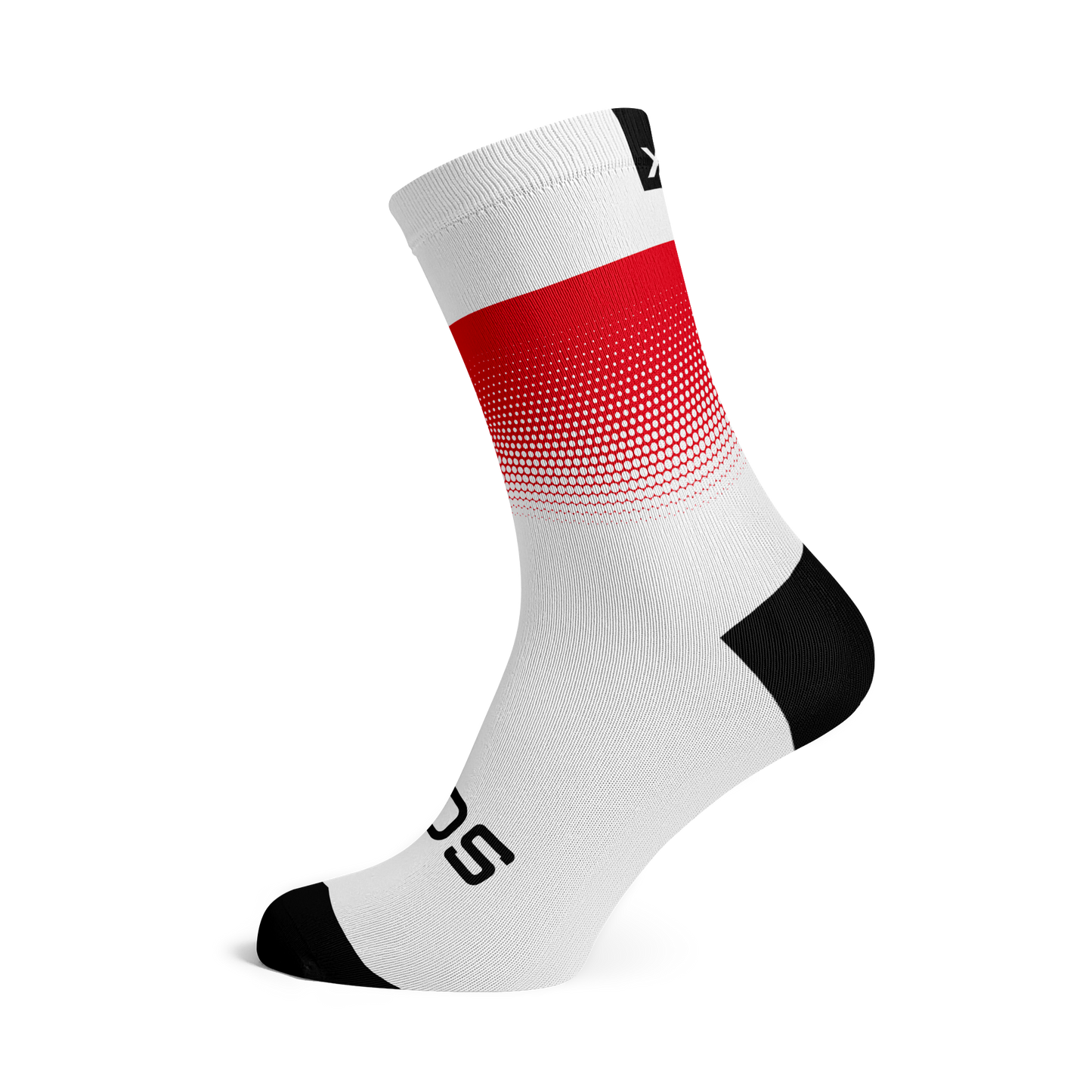 Poland Flag Socks