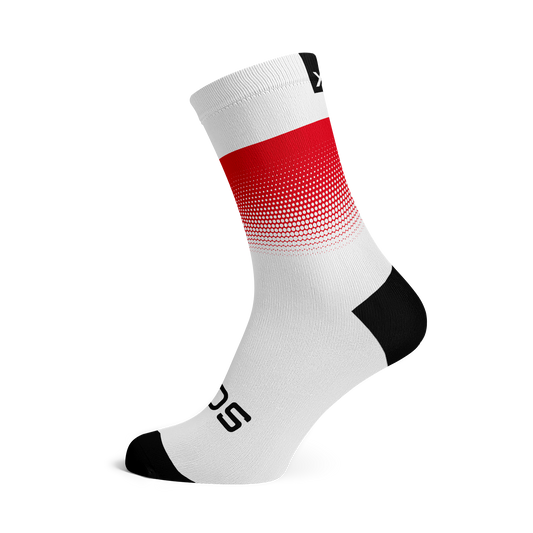Poland Flag Socks