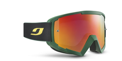 Julbo SESSION  MTB Goggle J76811142 in Black - Green Colour with a MTB SPECTRON 2 lens