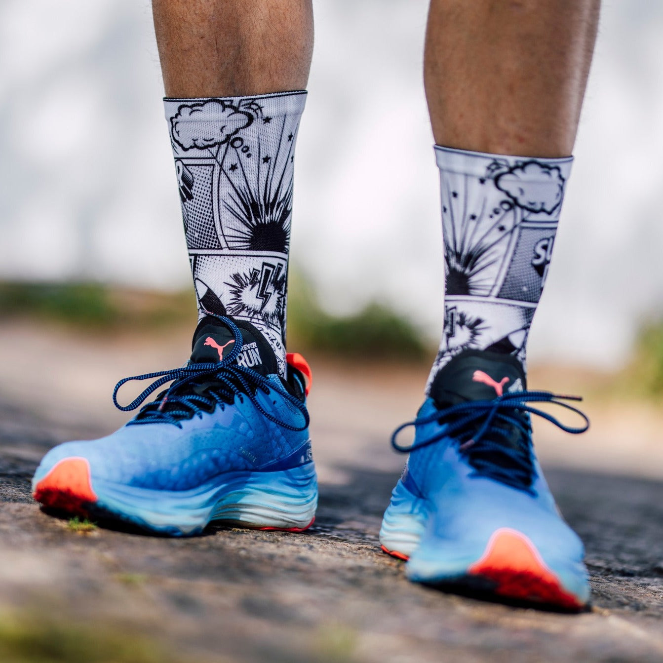 Chaussettes mi-mollet - Super-papa