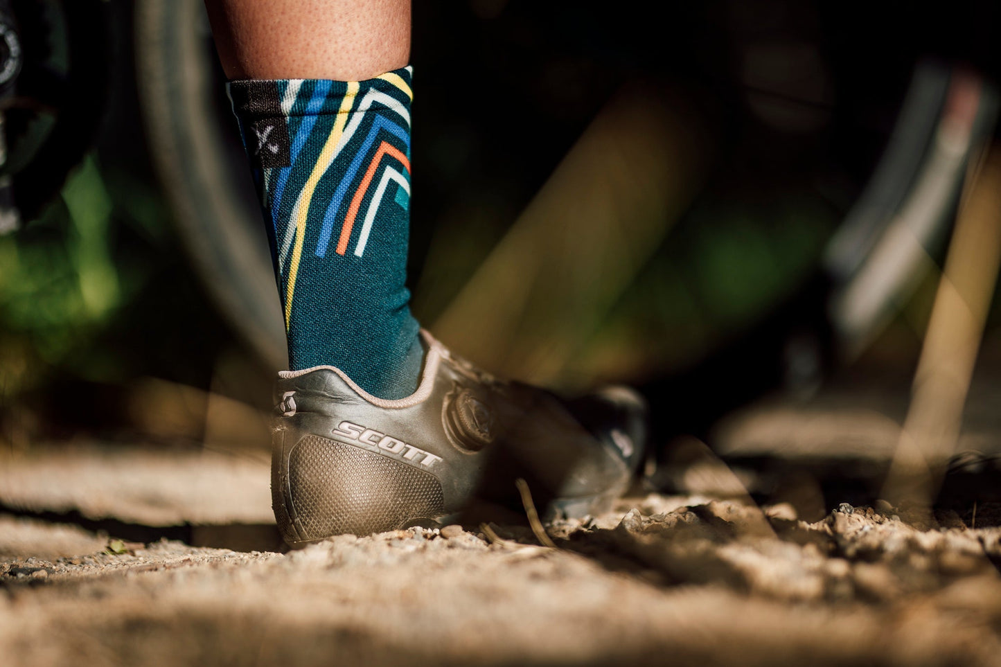 Performance Teal Socks