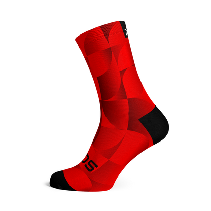 Solid Red Socks