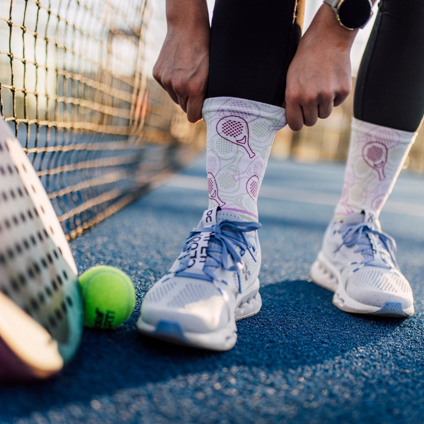 Chaussettes de padel Purple Bat