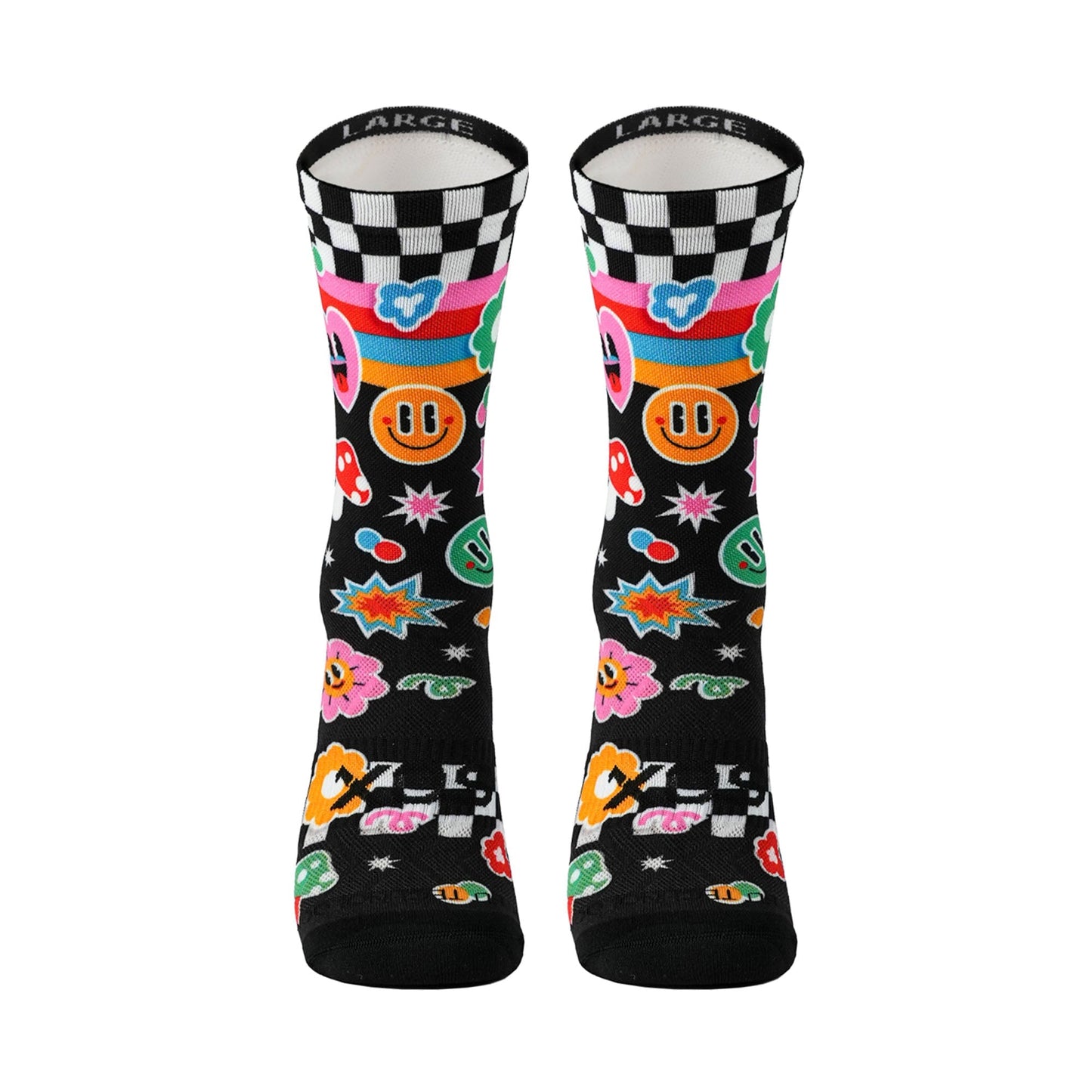 Chaussettes mi-mollet - Autocollant