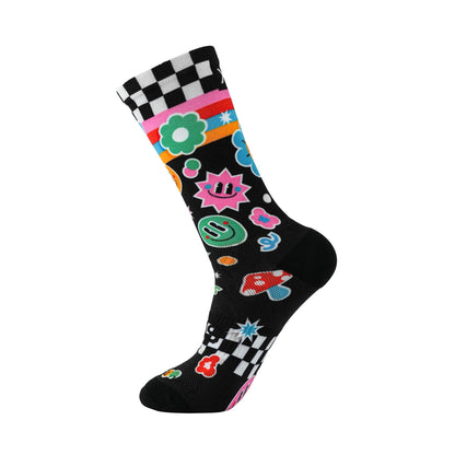 Chaussettes mi-mollet - Autocollant