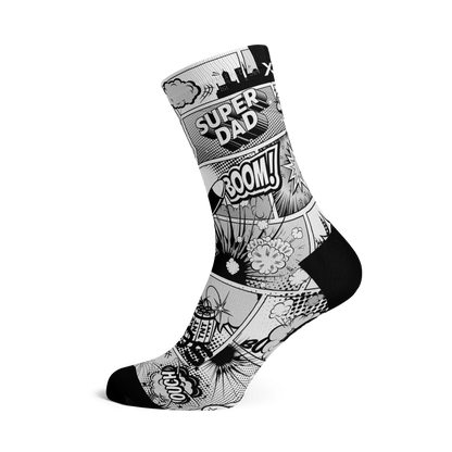 Chaussettes mi-mollet - Super-papa