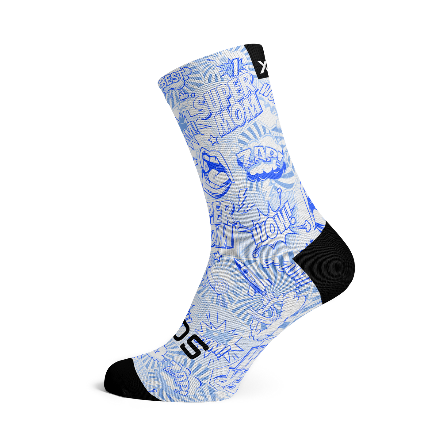 Chaussettes mi-mollet - Super-maman