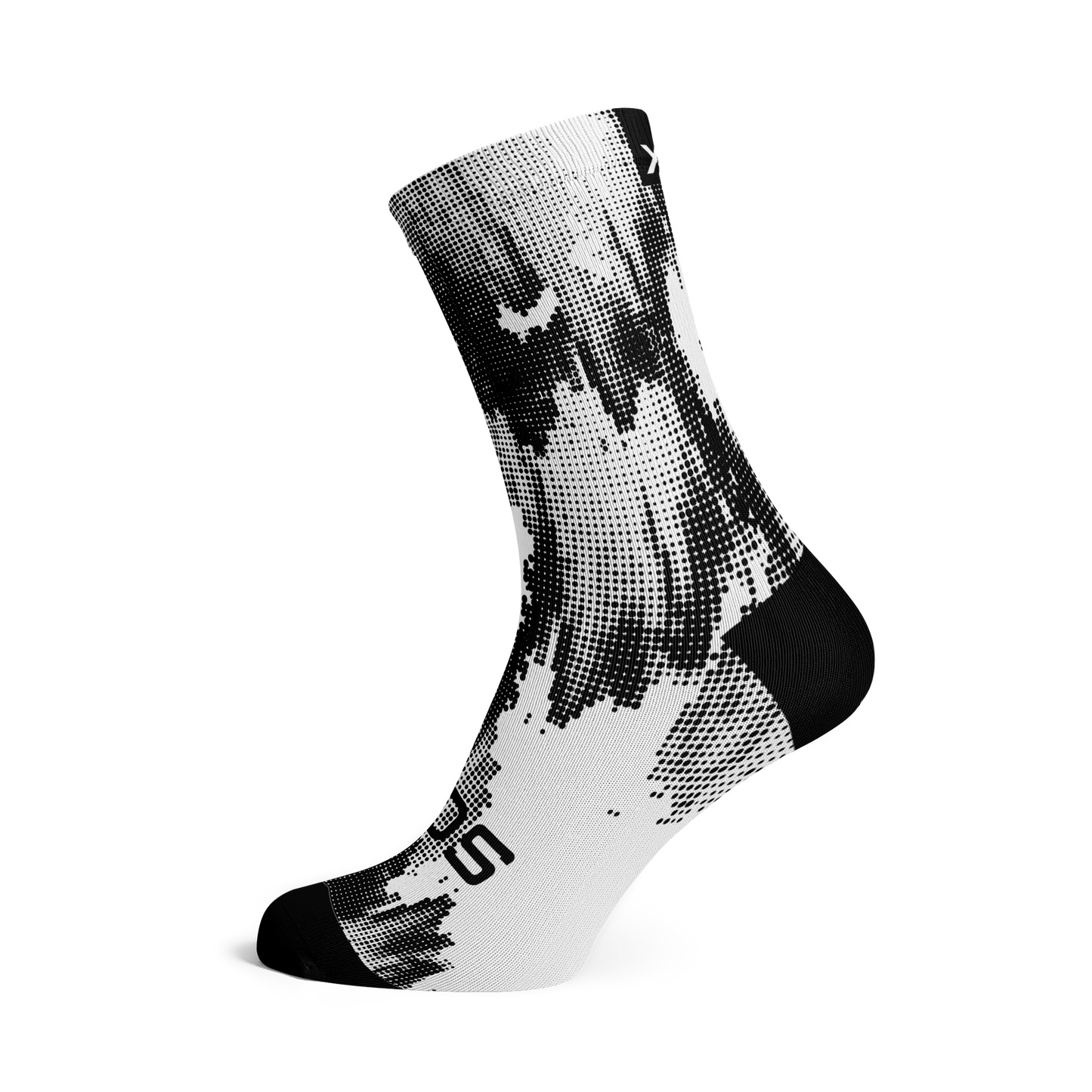 Chaussettes mi-mollet - Blanc-gravier