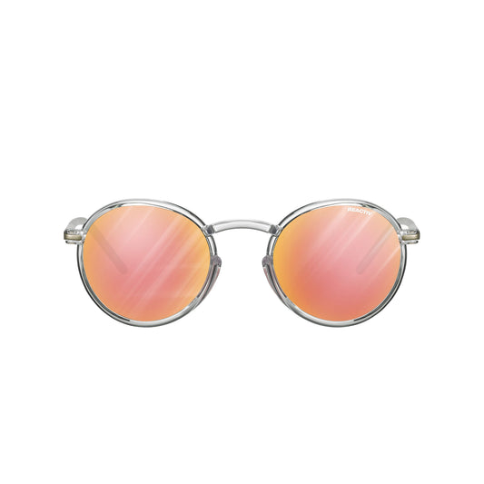 Julbo AROUND Sunglasses J5727718 in Cristal - Pink with a REACTIV 1-3 GLARE CONTROL PINK lens