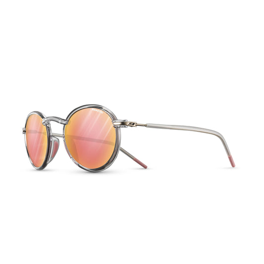 Julbo AROUND Sunglasses J5727718 in Cristal - Pink with a REACTIV 1-3 GLARE CONTROL PINK lens