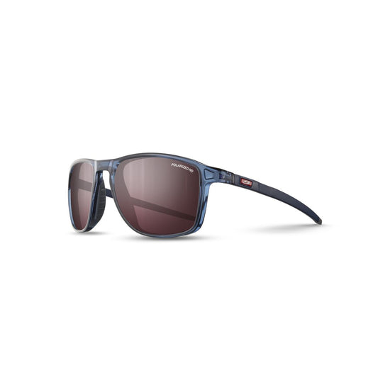 Julbo COMPASS Sunglasses J5789712 in Shiny-Dark Blue Trans with a SPECTRON 3 HD POLARIZED Pink lens