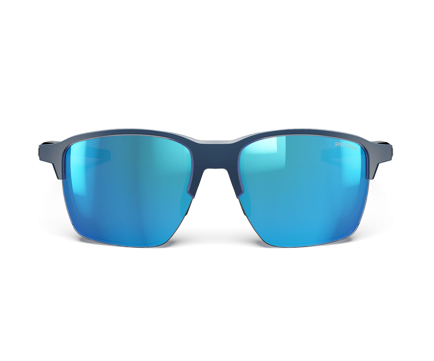 Julbo Crossline Sunglasses J5891112 in Trans-Blue-Bright with a SPECTRON 3 Smoke lens