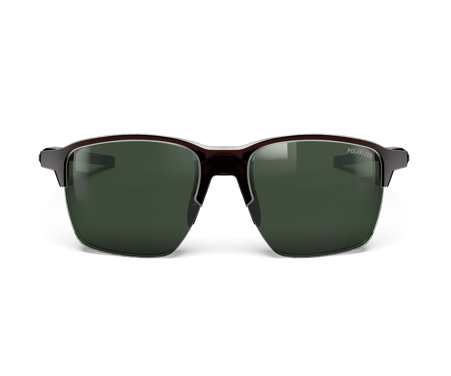 Julbo Crossline Sunglasses J5899051 in Brown-Green-Trans with a SPECTRON 3 POLARIZED Green lens