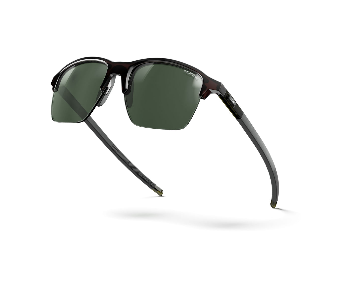 Julbo Crossline Sunglasses J5899051 in Brown-Green-Trans with a SPECTRON 3 POLARIZED Green lens